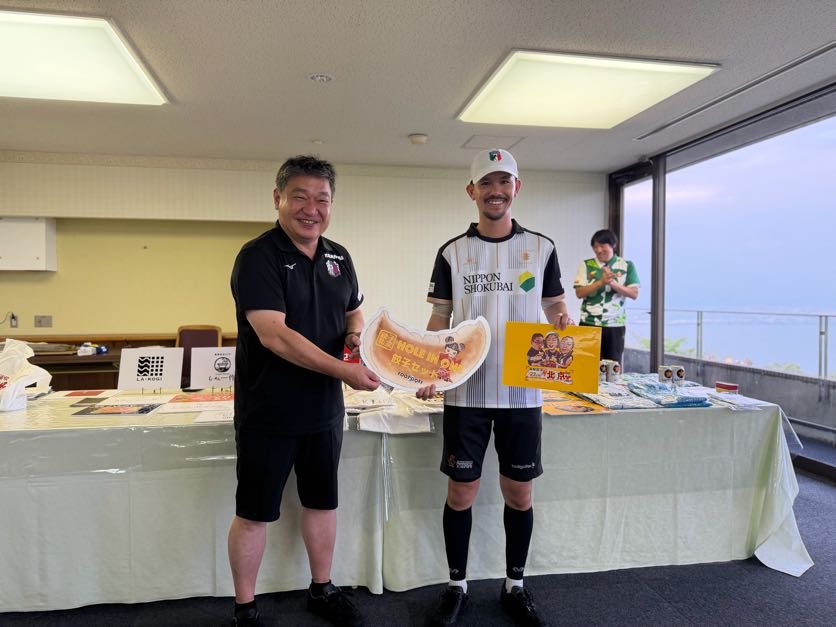 ホールインワン賞 村山勉選手