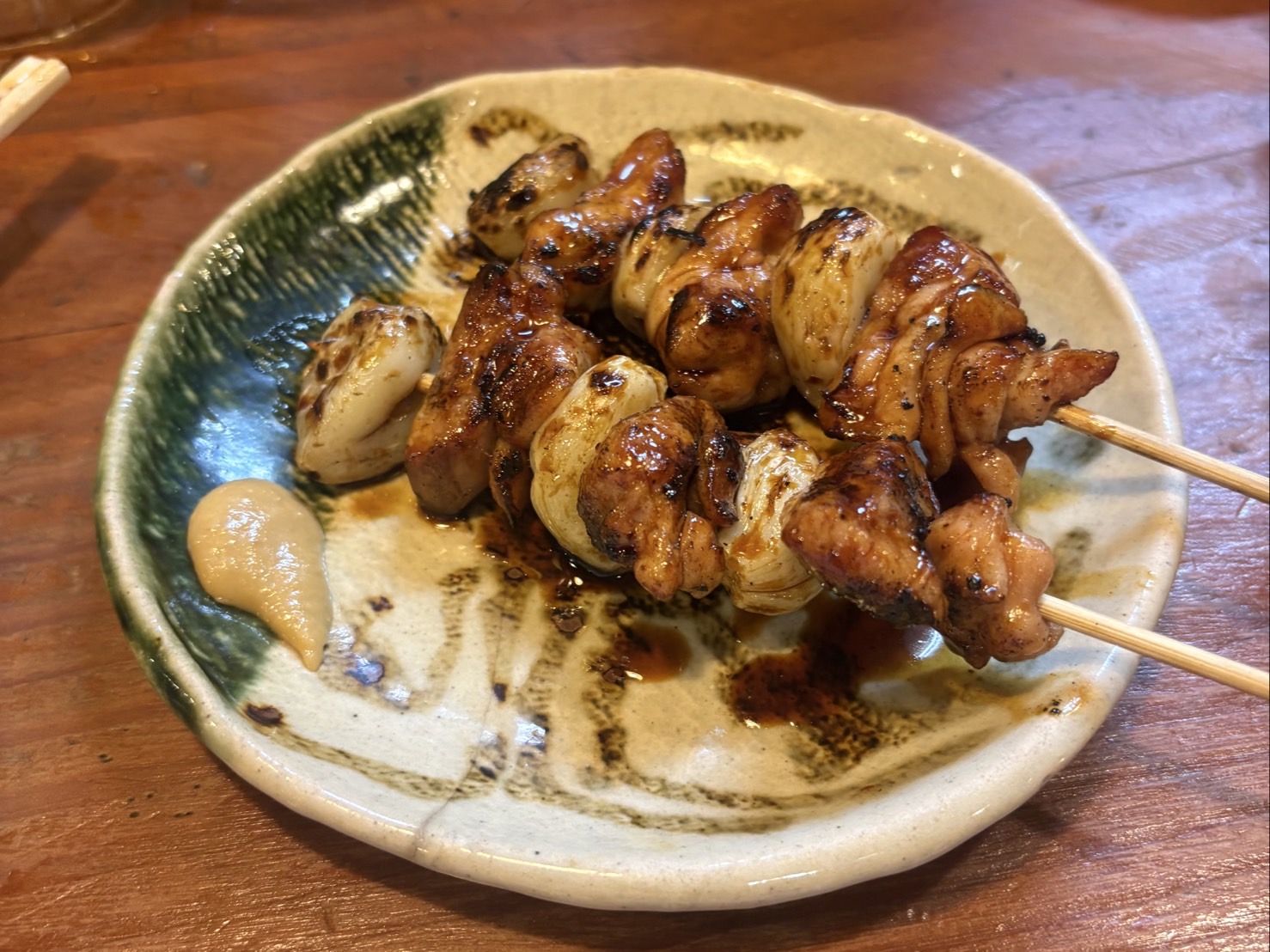 近所の焼き鳥屋の焼き鳥